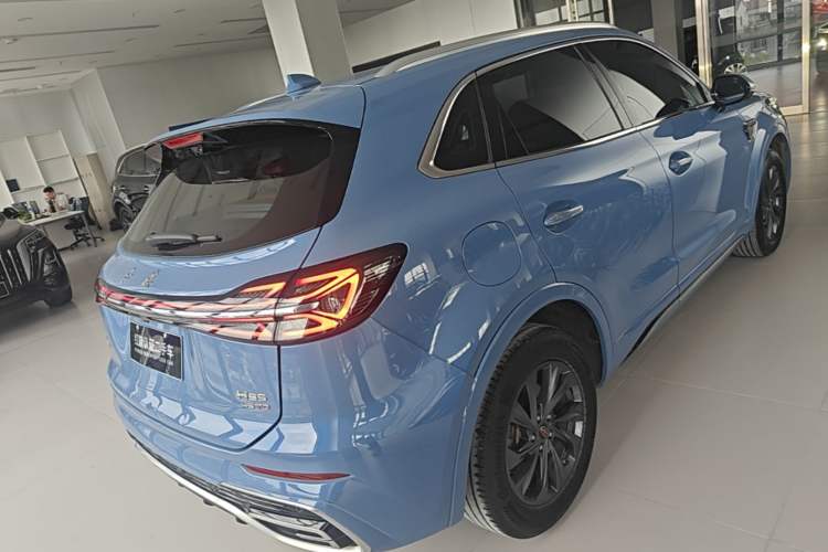Used Hongqi HS5 2023 2.0T Qixiang Pro Edition Rear Right 45 Deg