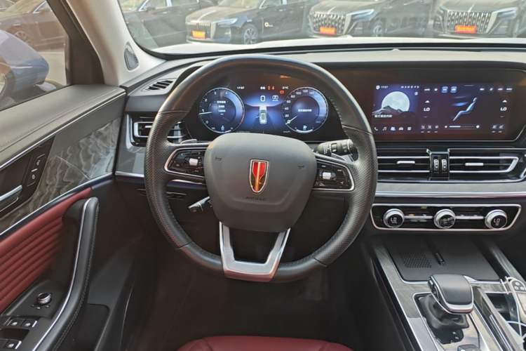 Used Hongqi HS5 2023 2.0T Four-Wheel Drive Flagship Pro Edition Steering Wheel