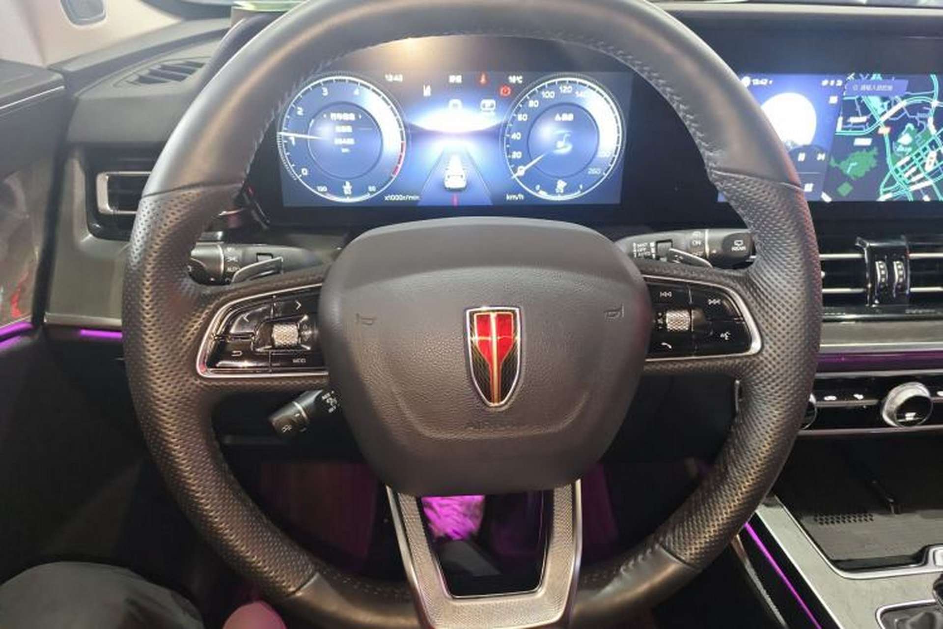Used Hongqi HS5 2023 2.0T Four-Wheel Drive Flagship Pro Edition Steering Wheel