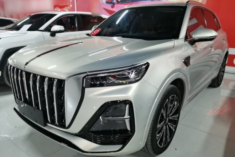 Used Hongqi HS5 2023 2.0T Four-Wheel Drive Flagship Pro Edition Guazi used car, China used car export, Used car for sale, Used Hongqi cars, Cheapest cars for sale