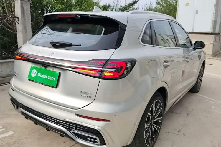 Used Hongqi HS5 2023 2.0T Four-Wheel Drive Flagship Pro Edition Rear Right 45 Deg