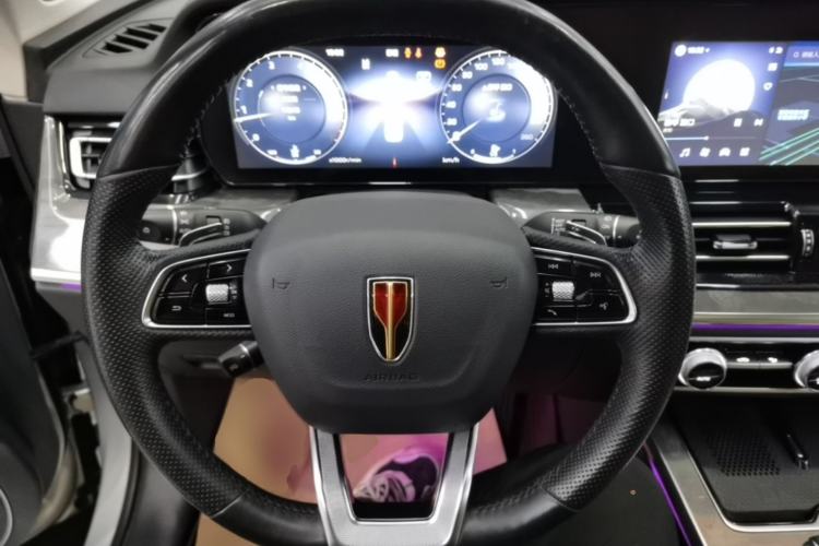 Used Hongqi HS5 2023 2.0T Four-Wheel Drive Flagship Pro Edition Steering Wheel