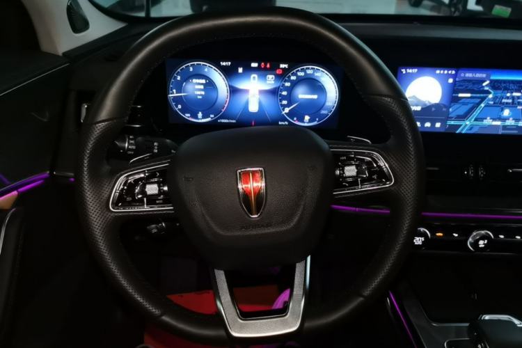 Used Hongqi HS5 2023 2.0T Four-Wheel Drive Flagship Pro Edition Steering Wheel
