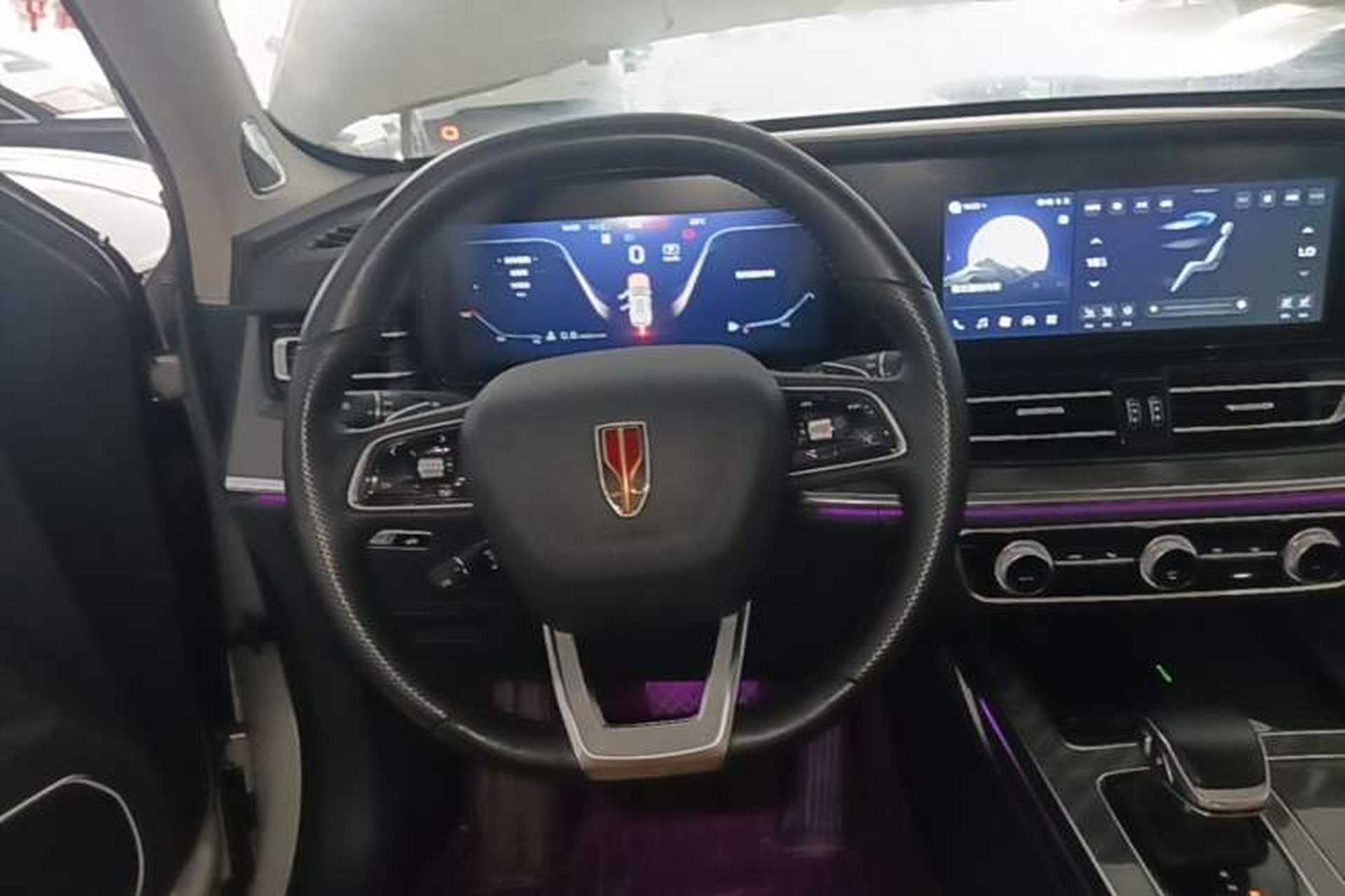 Used Hongqi HS5 2023 2.0T Four-Wheel Drive Flagship Pro Edition Steering Wheel