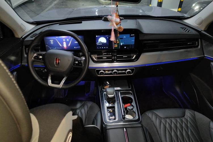 Used Hongqi HS5 2023 2.0T Qixiang Pro Edition Center Console