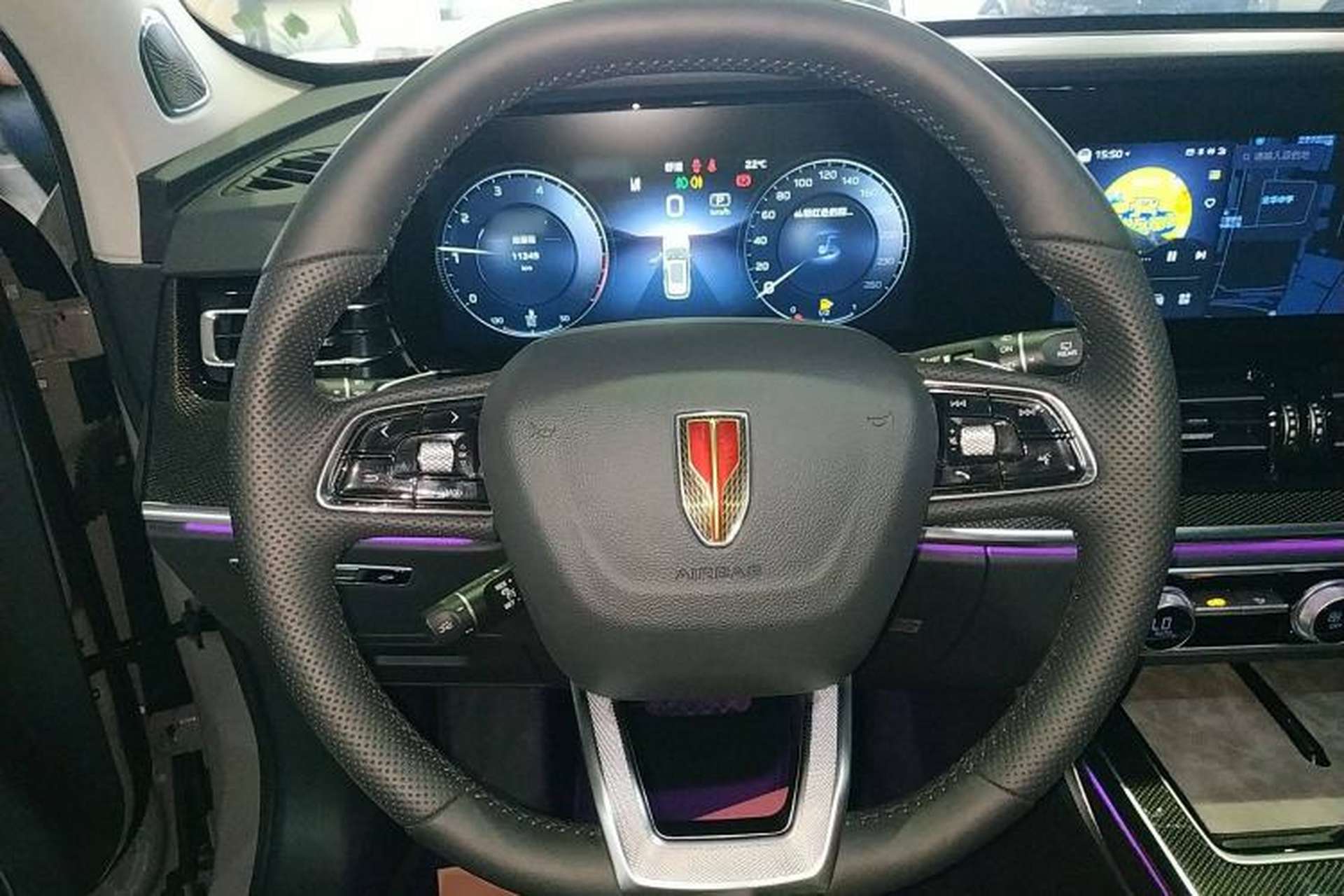 Used Hongqi HS5 2023 2.0T Flagship Pro Edition Steering Wheel