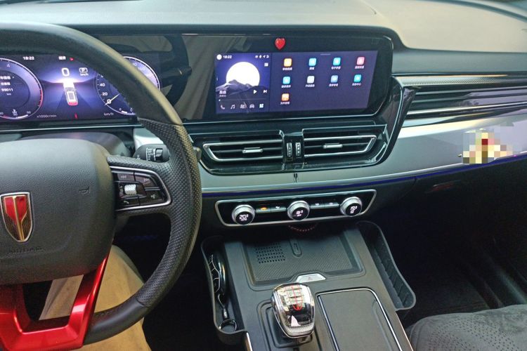 Used Hongqi HS5 2023 2.0T Qixiang Pro Edition Audio And AC Panel