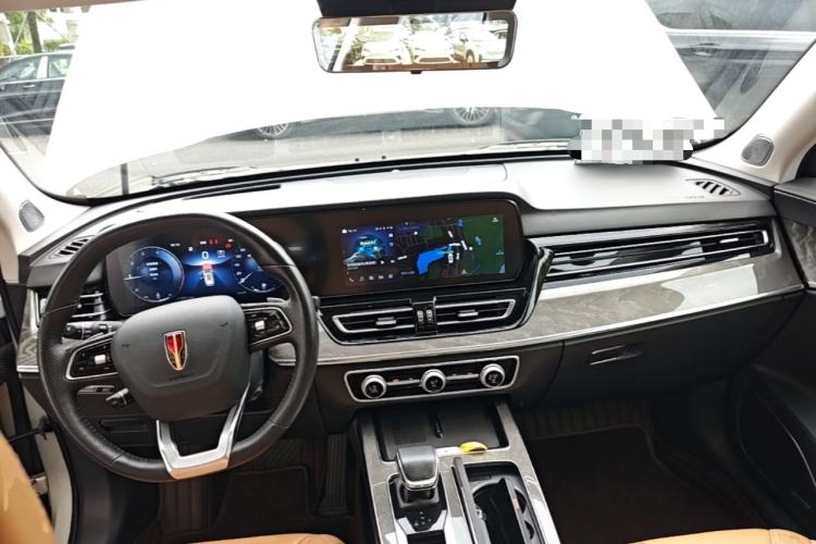 Used Hongqi HS5 2023 2.0T Four-Wheel Drive Flagship Pro Edition Center Console