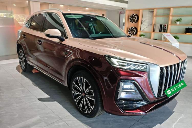 Used Hongqi HS5 2023 2.0T Four-Wheel Drive Flagship Pro Edition Front Right 45 Deg