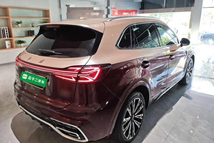 Used Hongqi HS5 2023 2.0T Four-Wheel Drive Flagship Pro Edition Rear Right 45 Deg