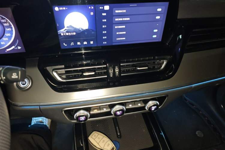Used Hongqi HS5 2023 2.0T Qixiang Pro Edition Audio And AC Panel