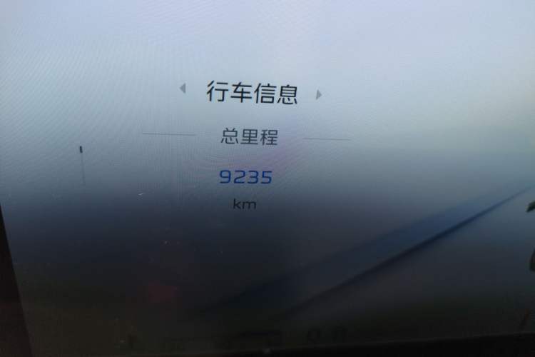 Used Hongqi HS5 2023 2.0T Four-Wheel Drive Flagship Pro Edition Odometer Close Up