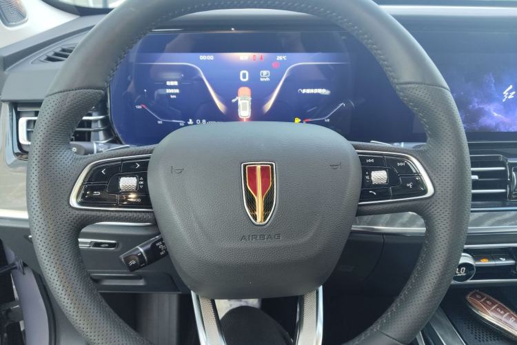 Used Hongqi HS5 2023 2.0T Four-Wheel Drive Flagship Pro Edition Steering Wheel