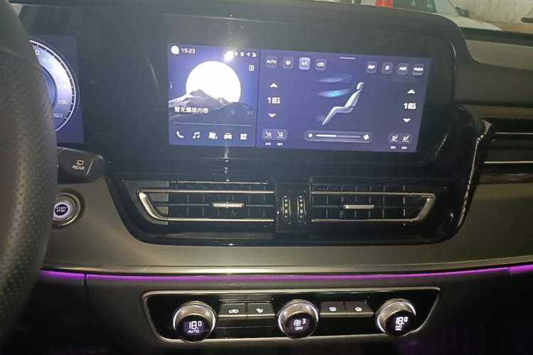 Used Hongqi HS5 2023 2.0T Qixiang Pro Edition Audio And AC Panel