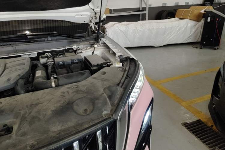 Used Hongqi HS5 2023 2.0T Four-Wheel Drive Flagship Pro Edition Engine Bay Left