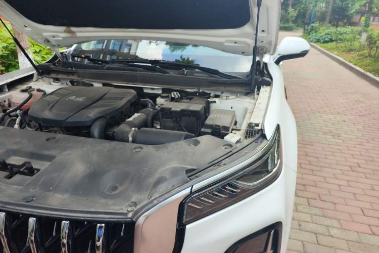 Used Hongqi HS5 2023 2.0T Qixiang Pro Edition Engine Bay Left