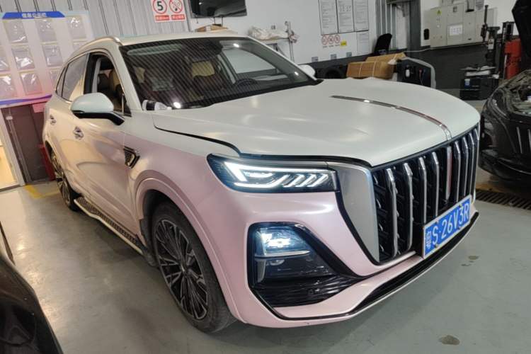 Used Hongqi HS5 2023 2.0T Four-Wheel Drive Flagship Pro Edition Front Right 45 Deg