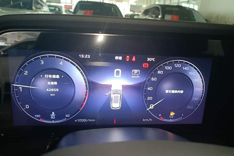 Used Hongqi HS5 2023 2.0T Qixiang Pro Edition Instrument Cluster