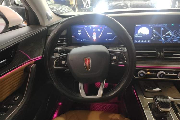 Used Hongqi HS5 2023 2.0T Four-Wheel Drive Flagship Pro Edition Steering Wheel