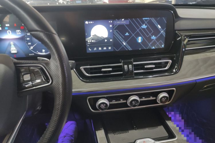 Used Hongqi HS5 2023 2.0T Four-Wheel Drive Flagship Pro Edition Audio And AC Panel