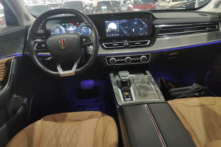 Used Hongqi HS5 2023 2.0T Four-Wheel Drive Flagship Pro Edition Center Console