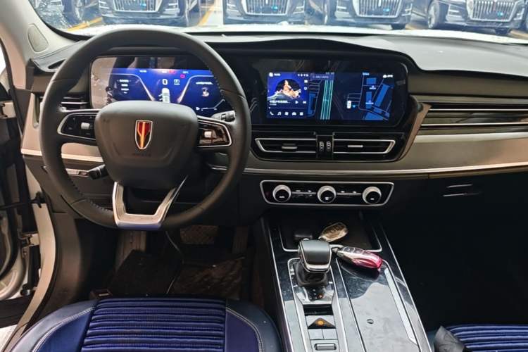Used Hongqi HS5 2023 2.0T Four-Wheel Drive Flagship Pro Edition Center Console
