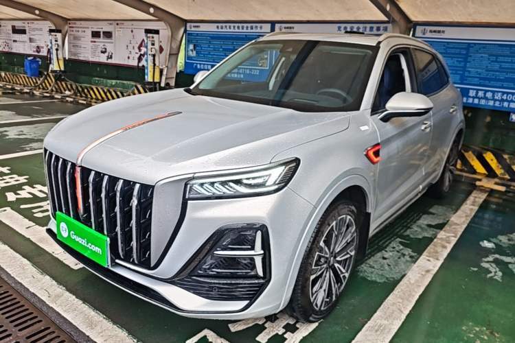 Used Hongqi HS5 2023 2.0T Four-Wheel Drive Flagship Pro Edition Guazi used car, China used car export, Used car for sale, Used cars, Cheapest cars for sale