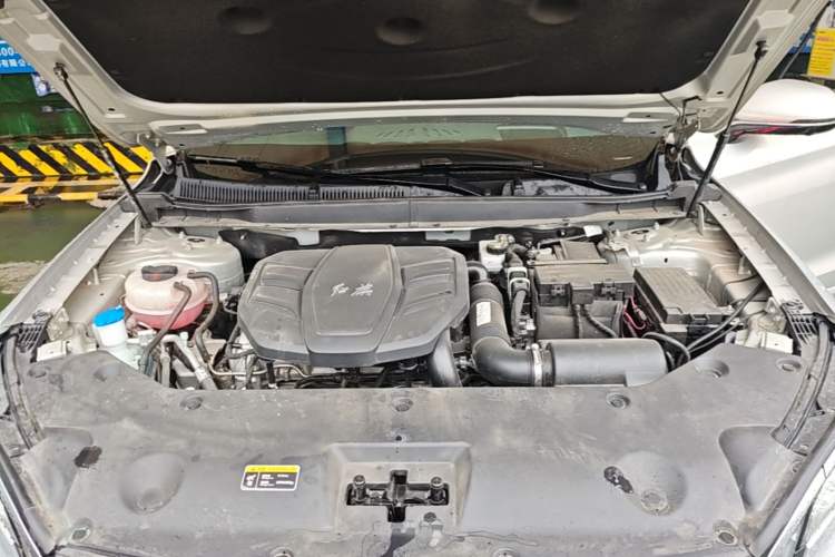 Used Hongqi HS5 2023 2.0T Four-Wheel Drive Flagship Pro Edition Engine Bay