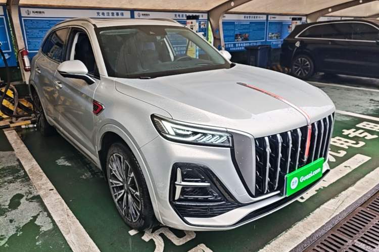 Used Hongqi HS5 2023 2.0T Four-Wheel Drive Flagship Pro Edition Front Right 45 Deg