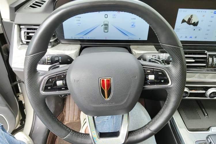 Used Hongqi HS5 2023 2.0T Four-Wheel Drive Flagship Pro Edition Steering Wheel