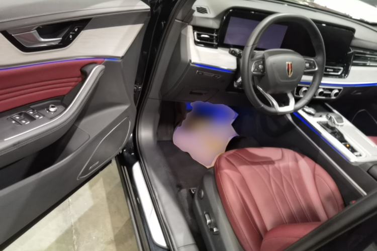 Used Hongqi HS5 2025 2.0T All-Wheel-Drive Xuan Ying Version Driver Seat