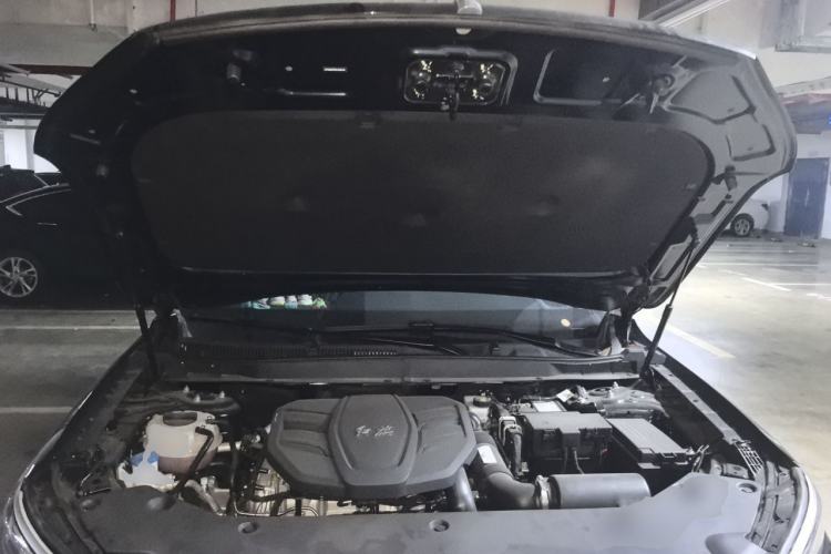 Used Hongqi HS5 2025 2.0T Two-Wheel Drive 600 000-Vehicle Commemorative Edition Engine Bay
