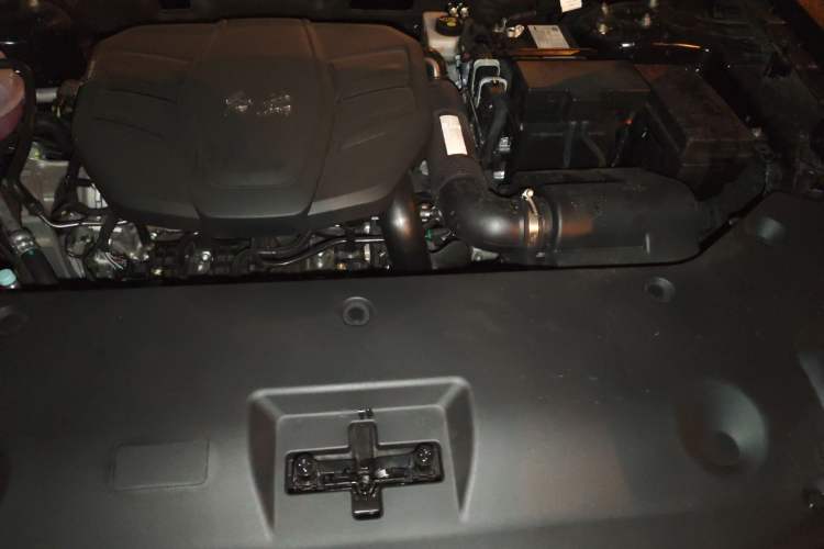 Used Hongqi HS5 2025 2.0T Two-Wheel Drive 600 000-Vehicle Commemorative Edition Engine Bay