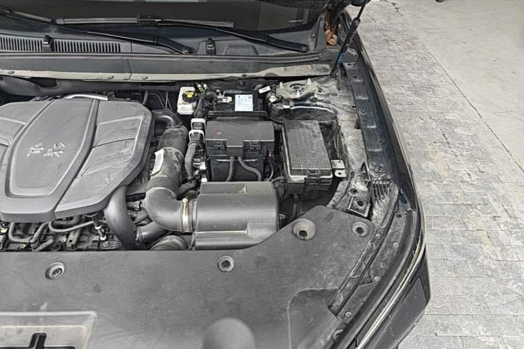 Used Hongqi HS5 2025 2.0T All-Wheel-Drive Xuan Ying Version Engine Bay Left