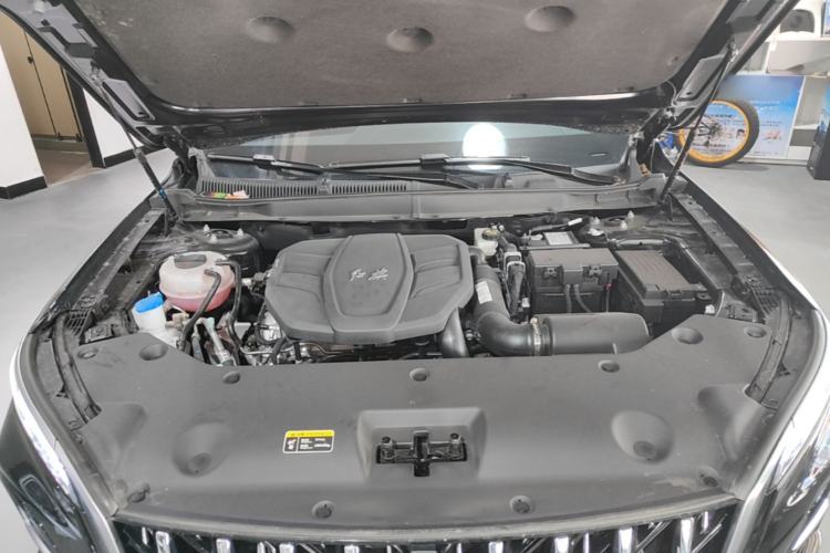 Used Hongqi HS5 2025 2.0T Two-Wheel Drive 600 000-Vehicle Commemorative Edition Engine Bay