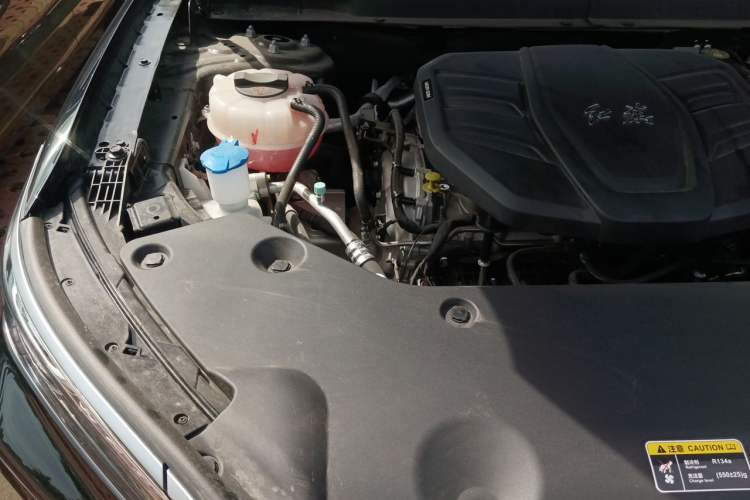 Used Hongqi HS5 2025 2.0T Two-Wheel Drive Flagship Pro Edition Engine Bay Right