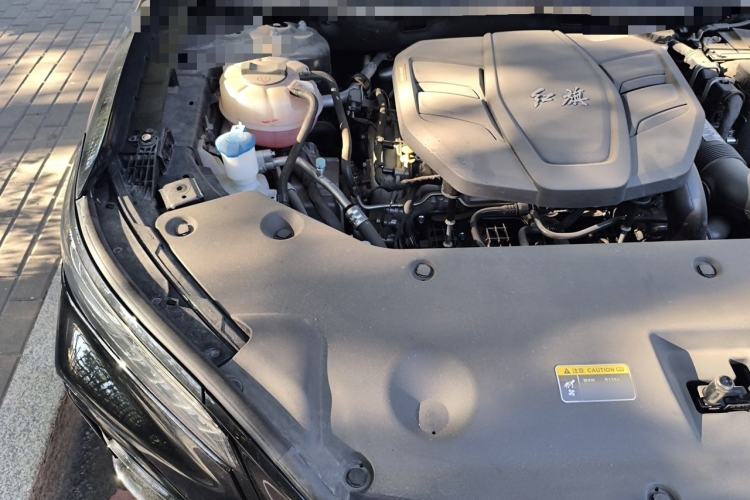 Used Hongqi HS5 2025 2.0T Two-Wheel-Drive Xuan Ying Edition Engine Bay Right