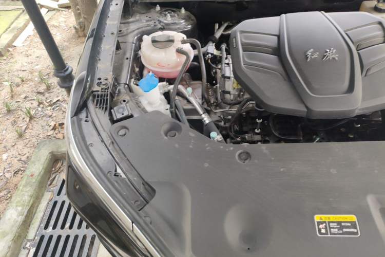 Used Hongqi HS5 2025 2.0T Two-Wheel Drive 600 000-Vehicle Commemorative Edition Engine Bay Right