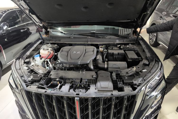 Used Hongqi HS5 2025 2.0T Two-Wheel-Drive Xuan Ying Edition Engine Bay