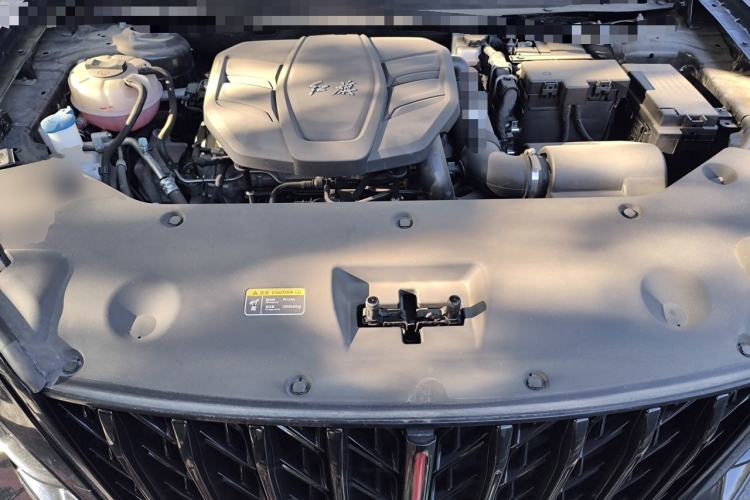 Used Hongqi HS5 2025 2.0T Two-Wheel-Drive Xuan Ying Edition Engine Bay