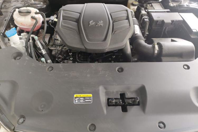 Used Hongqi HS5 2025 2.0T Two-Wheel Drive 600 000-Vehicle Commemorative Edition Engine Bay