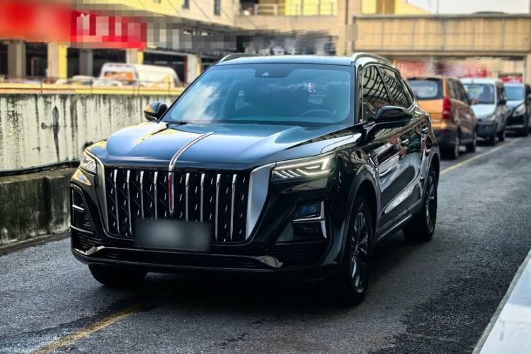Hongqi HS5 2025 2.0T Two-Wheel Drive Flagship Pro Edition с пробегом Guazi used car, China used car export, Used car for sale, Used cars, Cheapest cars for sale