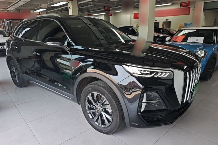Used Hongqi HS5 2025 2.0T Two-Wheel Drive 600 000-Vehicle Commemorative Edition Front Right 45 Deg