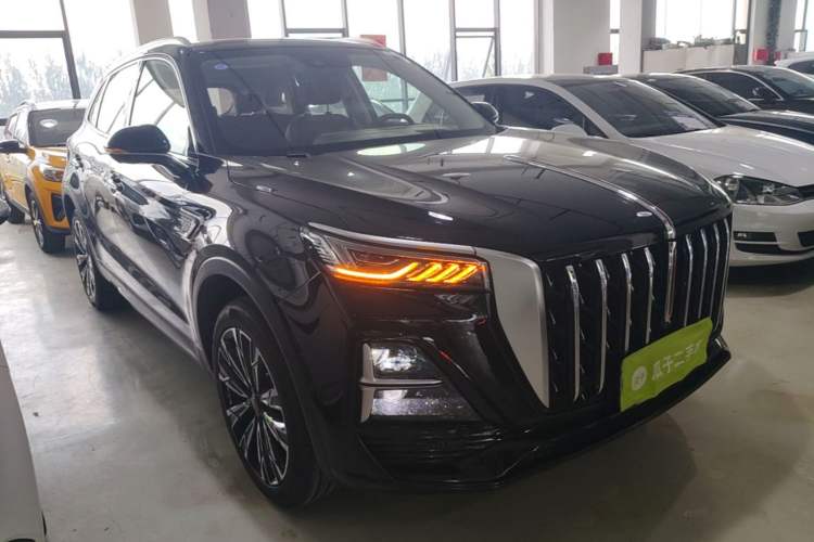 Used Hongqi HS5 2025 2.0T All-Wheel-Drive Flagship Pro Edition Front Right 45 Deg