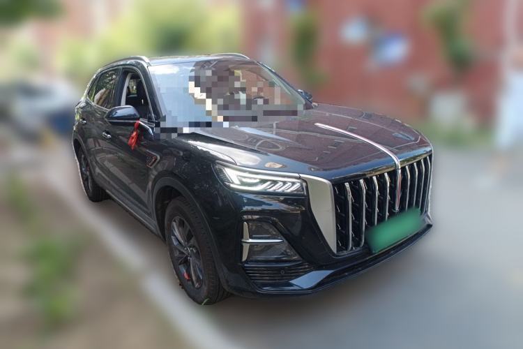 Used Hongqi HS5 2025 2.0T Two-Wheel Drive 600 000-Vehicle Commemorative Edition Front Right 45 Deg