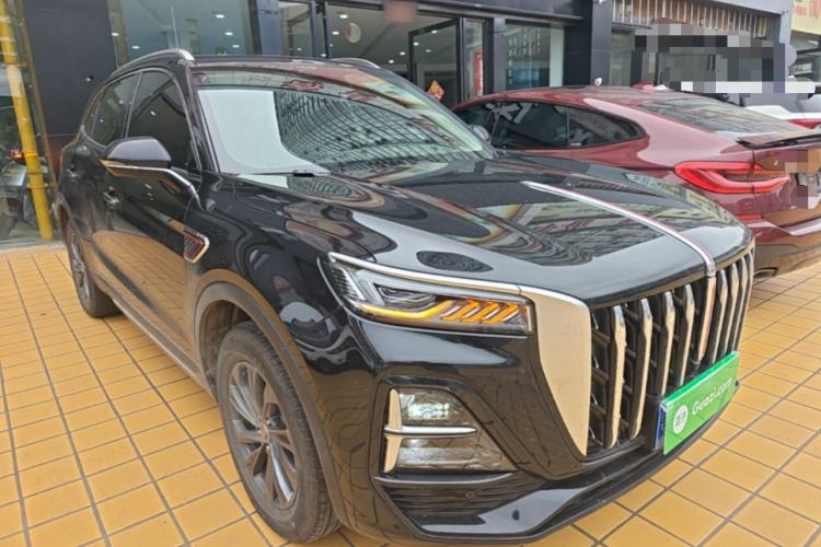 Used Hongqi HS5 2025 2.0T Two-Wheel Drive 600 000-Vehicle Commemorative Edition Front Right 45 Deg