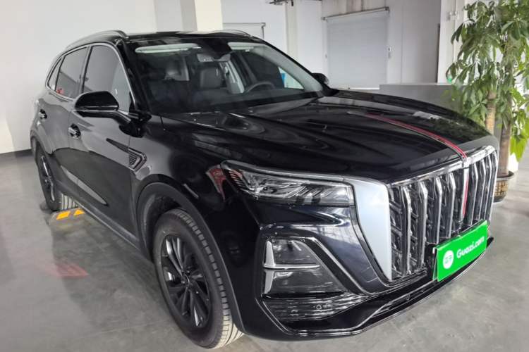 Used Hongqi HS5 2025 2.0T Two-Wheel Drive 600 000-Vehicle Commemorative Edition Front Right 45 Deg
