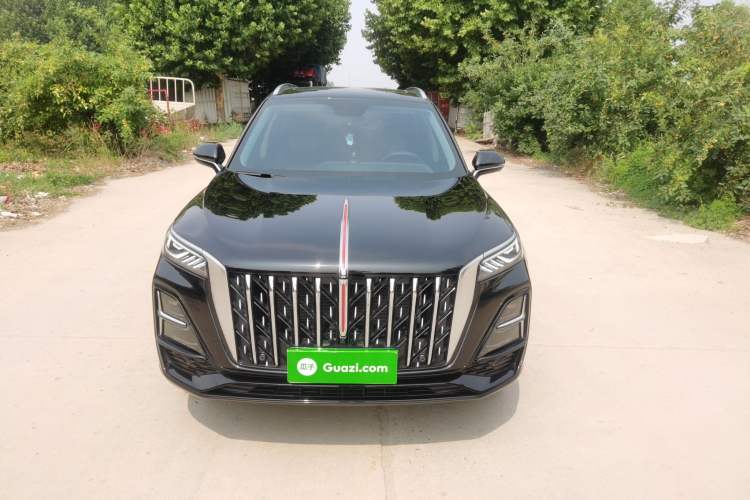 Used Hongqi HS5 2025 2.0T Two-Wheel Drive 600 000-Vehicle Commemorative Edition Front