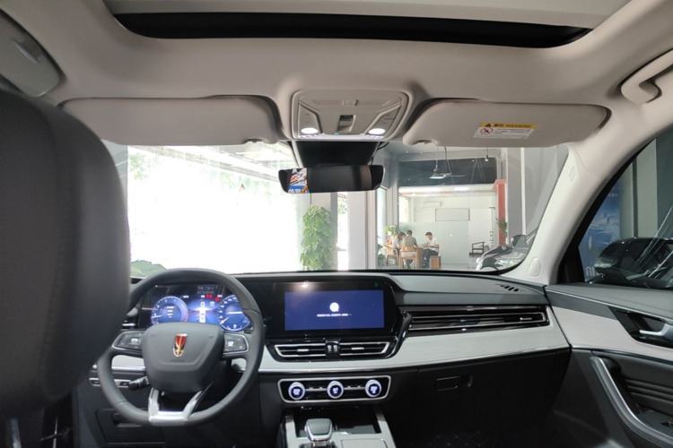 Used Hongqi HS5 2025 2.0T Two-Wheel Drive 600 000-Vehicle Commemorative Edition Headliner