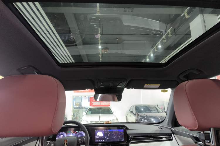 Used Hongqi HS5 2025 2.0T Two-Wheel-Drive Xuan Ying Edition Headliner